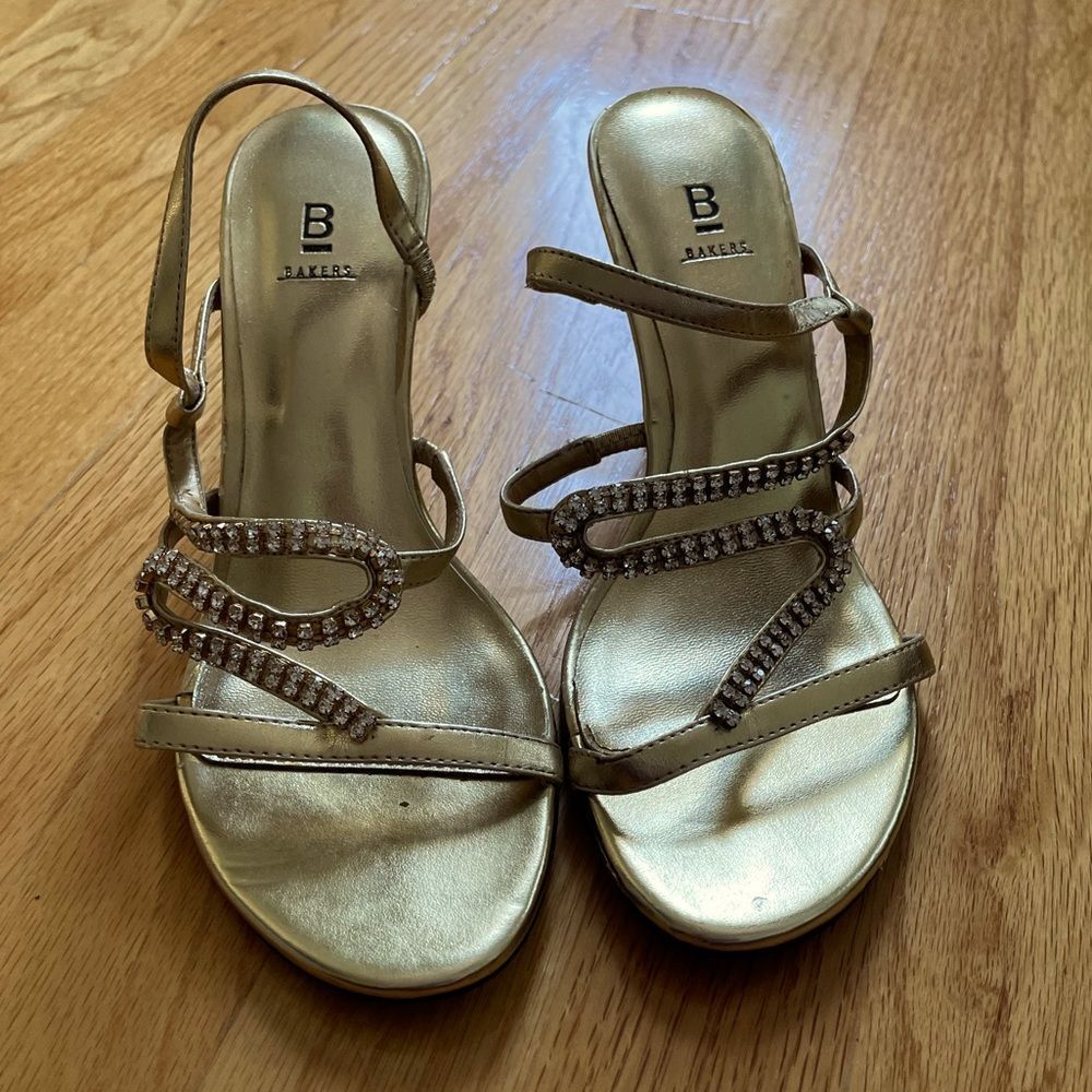 Bakers Sally Strappy Open Toe Heels